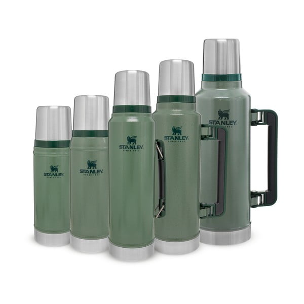 Zelená termoska z nerezové oceli 1 l Legendary Classic Hammer Tone Green – Stanley-image-3