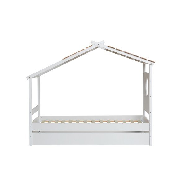 Bílá dětská postel s výsuvnou zásuvkou Marckeric Nayah, 90 x 190 cm-image-2