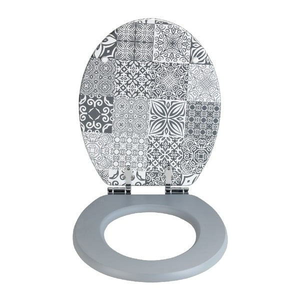 WC sedátko z dřevovláknité desky Wenko Portugal, 44 x 37,5 cm-image-2