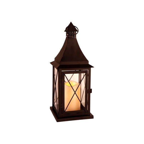 LED lucerna Lantern 37 cm, černá