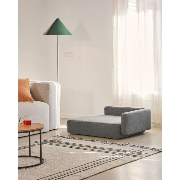 Tmavě šedý pelíšek pro psy 96x70 cm Bowie - Kave Home-image-3