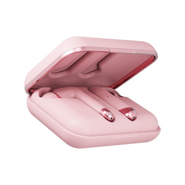 Růžová bezdrátová sluchátka Happy Plugs Air 1 Plus In-Ear-image-2