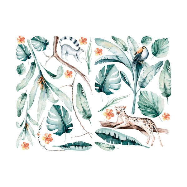 Dekorativní samolepky na zeď Ambiance Tropical-image-4