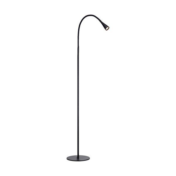 Černá stojací lampa Markslöjd Snake