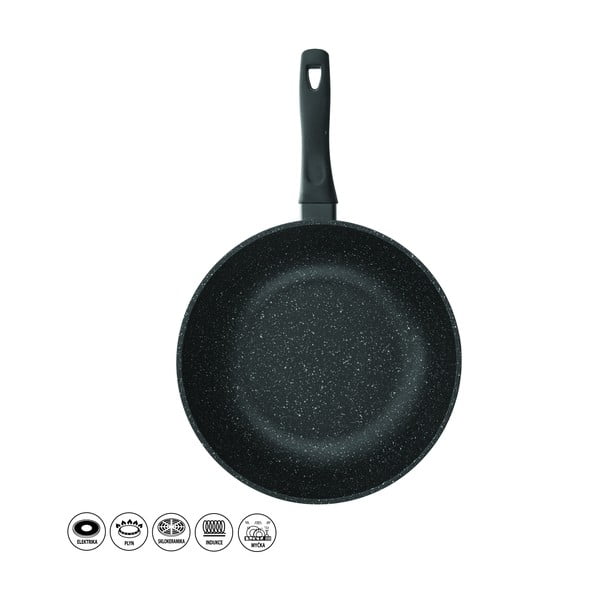 WOK pánev s nepřilnavým povrchem Pfluon Granit Orion Grande, ⌀ 30 cm-image-4