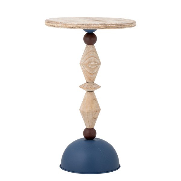 Kulatý odkládací stolek z jedlového dřeva ø 30 cm Mannelli – Bloomingville