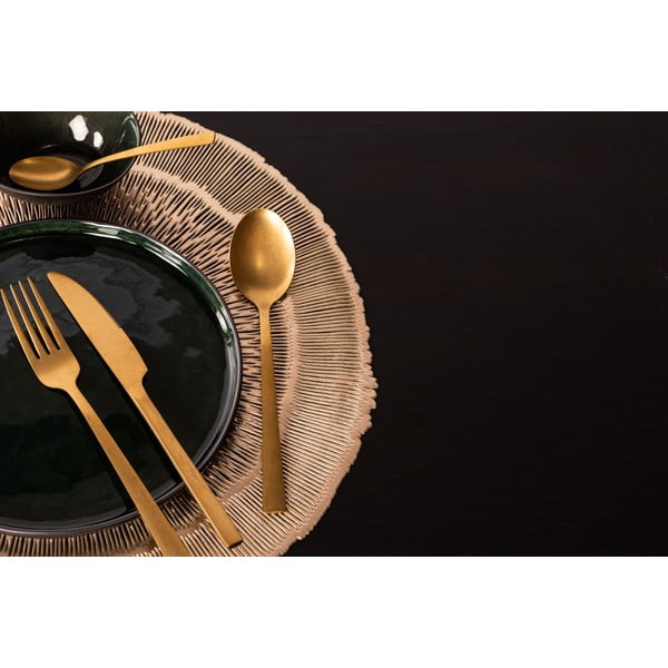 Prostírání ve zlaté barvě Tiseco Home Studio, ⌀ 38 cm-image-1