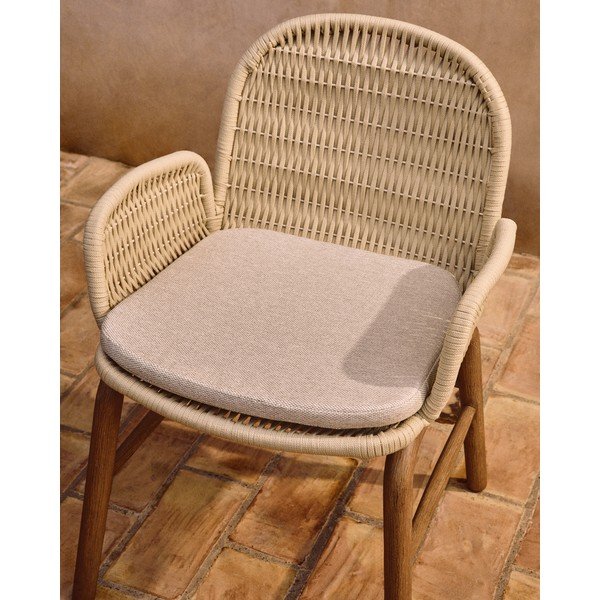 Béžová zahradní židle Alipa – Kave Home-image-3