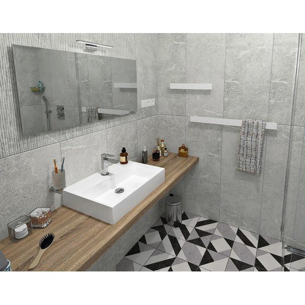 Bílý držák na ručníky Patron – Sapho-image-2