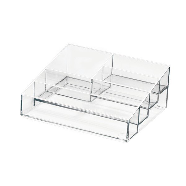 Koupelnový organizér na kosmetiku z recyklovaného plastu Nail Station – iDesign-image-2