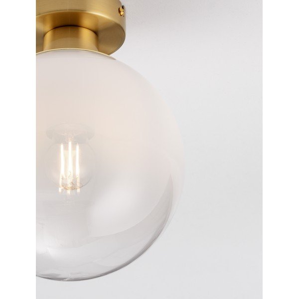 Bílé/ve zlaté barvě skleněné stropní svítidlo Vita – Nova Luce-image-1
