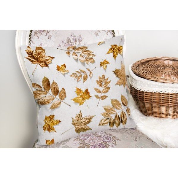 Povlak na polštář Minimalist Cushion Covers Golden Leaf, 42 x 42 cm-image-2
