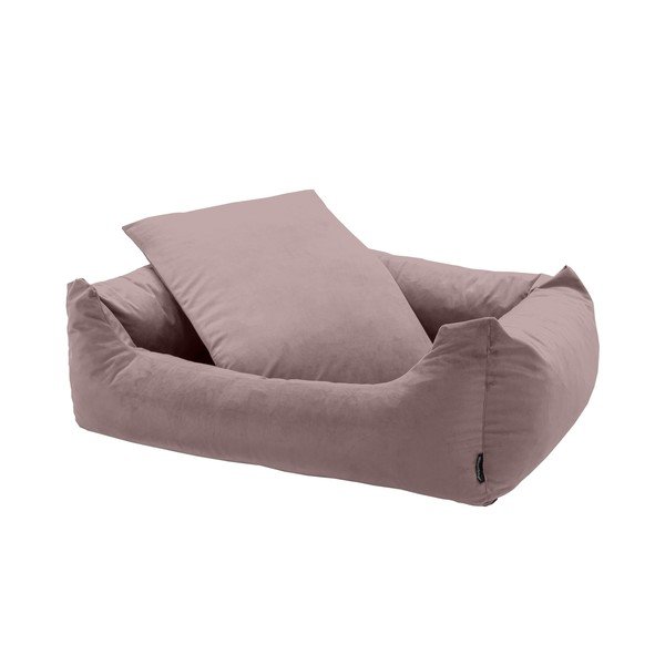 Růžový pelíšek pro psa 100x80 cm – Madison-image-1