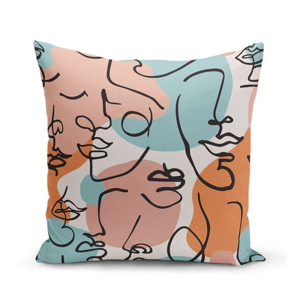 Sada 4 povlaků na polštáře Minimalist Cushion Covers Cesso, 45 x 45 cm-image-3