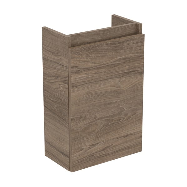 Závěsná skříňka pod umyvadlo v dekoru ořechu v přírodní barvě 35x55 cm Eurovit+ – Ideal Standard-image-1