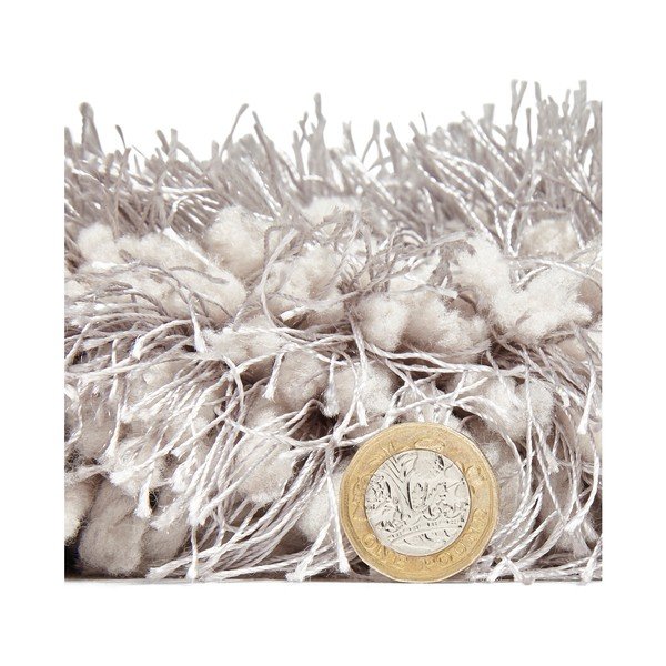 Šedý ručně tuftovaný koberec Think Rugs Montana Puro Silver, 80 x 150 cm-image-2