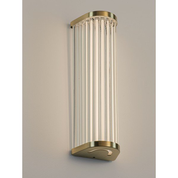 Kovové LED nástěnné svítidlo v matně zlaté barvě Vitree – Nova Luce-image-1