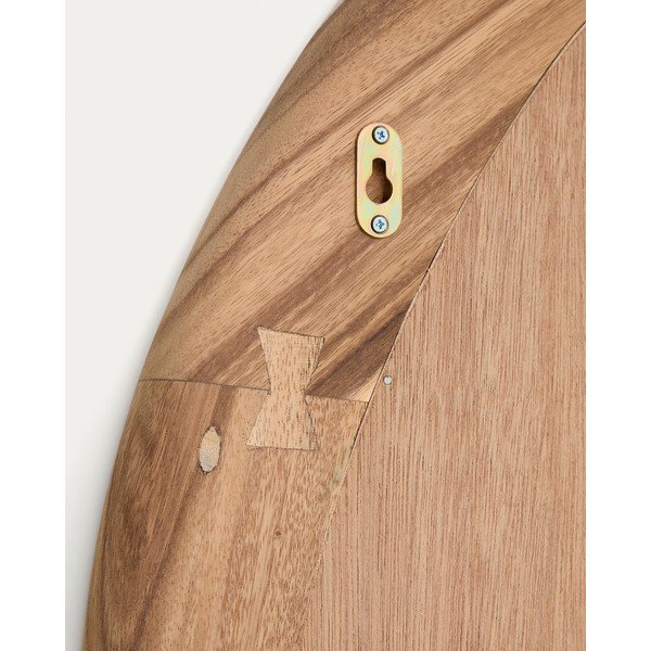 Nástěnné zrcadlo s dřevěným rámem 60x107 cm Selem – Kave Home-image-4