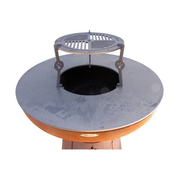 Ocelová nástavba nad ohniště Remundi Topper M-image-2