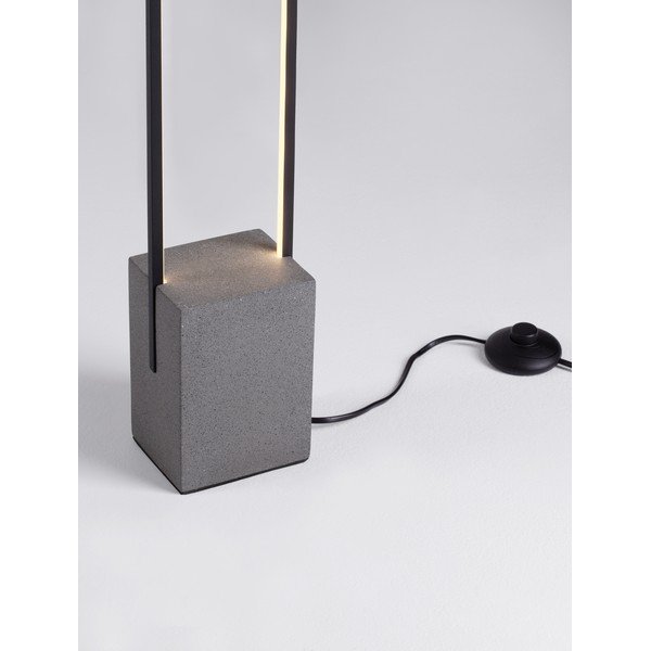 Černá LED stojací lampa (výška 161 cm) Lithos – Nova Luce-image-4