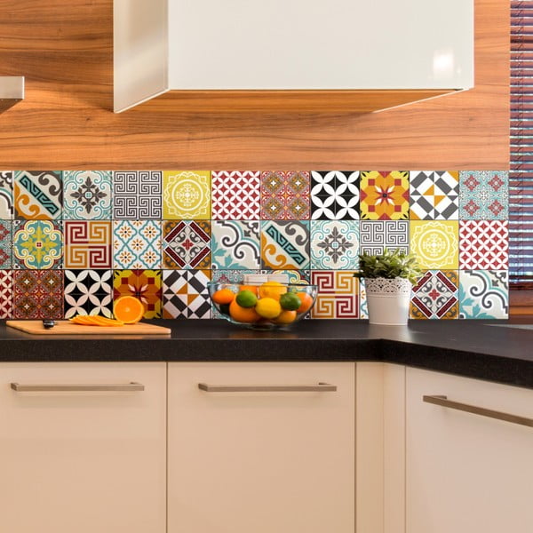 Sada 15 samolepek Ambiance Bistro, 20 x 20 cm-image-4