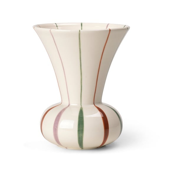 Kameninová váza Kähler Design Signature, výška 15 cm