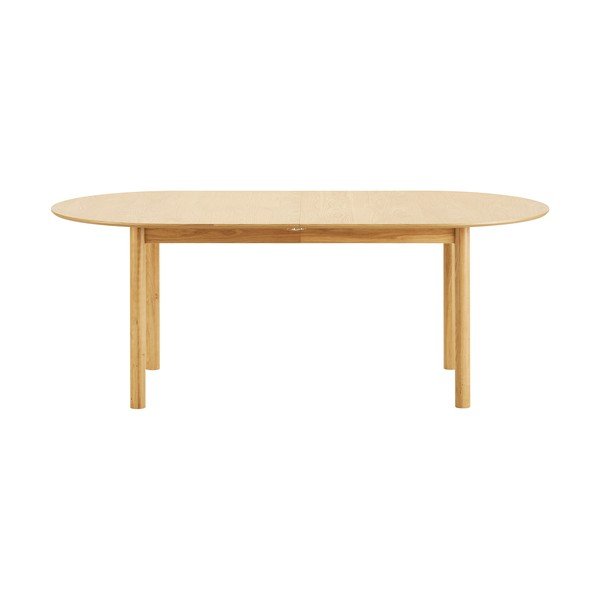 Rozkládací jídelní stůl s přídavnou deskou v dekoru dubu Bundaberg – House Nordic-image-3
