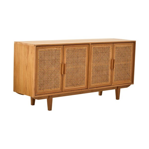 Komoda z dubového dřeva v přírodní barvě Lyon – Premier Housewares