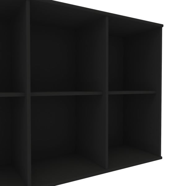 Černý modulární policový systém 169x69 cm Mistral Kubus - Hammel Furniture-image-4