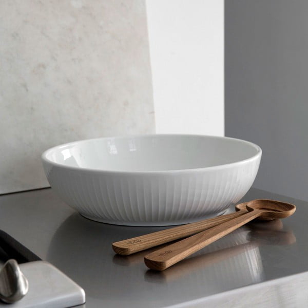 Bílá porcelánová salátová mísa Kähler Design Hammershoi, ⌀ 30 cm-image-1