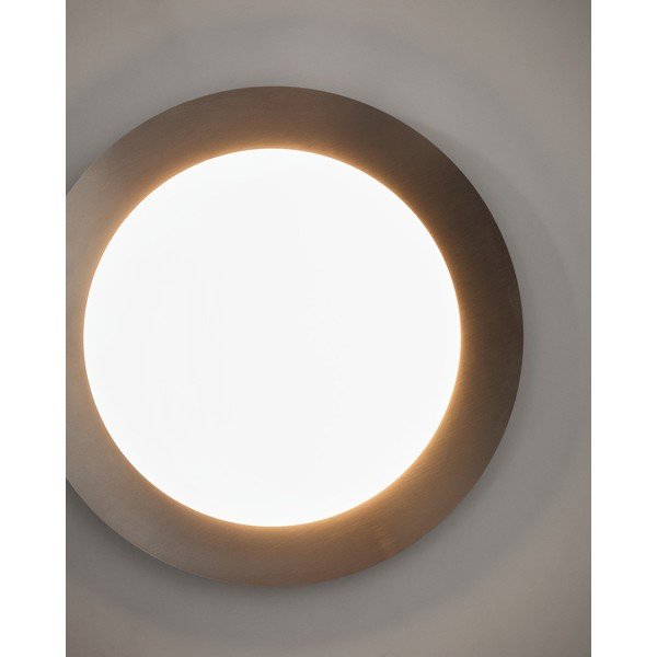 Šedé LED nástěnné svítidlo ø 40 cm Novae – Kave Home-image-2