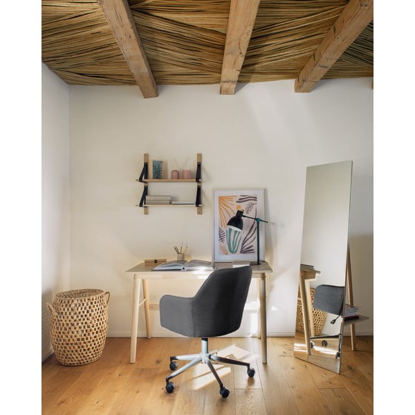 Tmavě šedá kancelářské židle Kave Home Madina-image-1