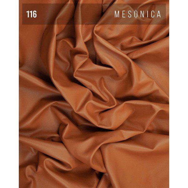 Koňakově hnědá kožená pohovka 207 cm Kobo – MESONICA-image-4