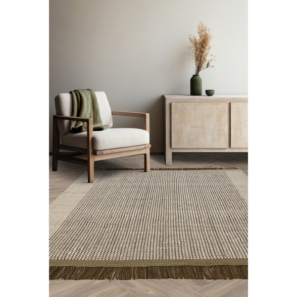 Světle hnědý ručně tkaný vlněný koberec 200x290 cm Avalon – Asiatic Carpets-image-2