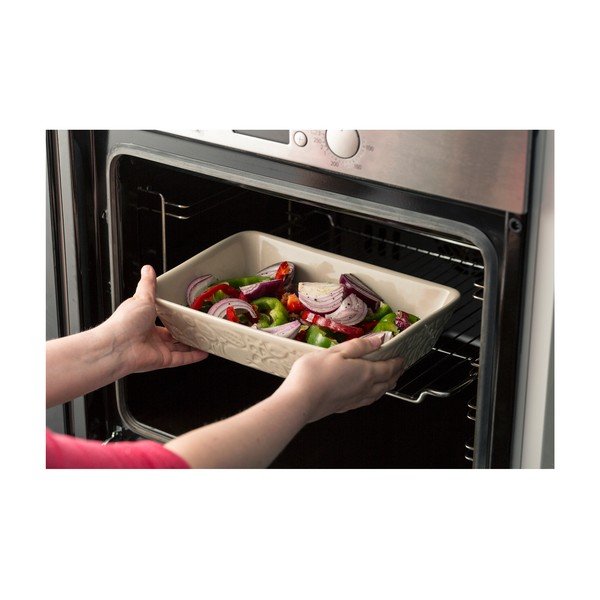 Krémová kameninová zapékací mísa Mason Cash In the Forest, 31 x 20 cm-image-1