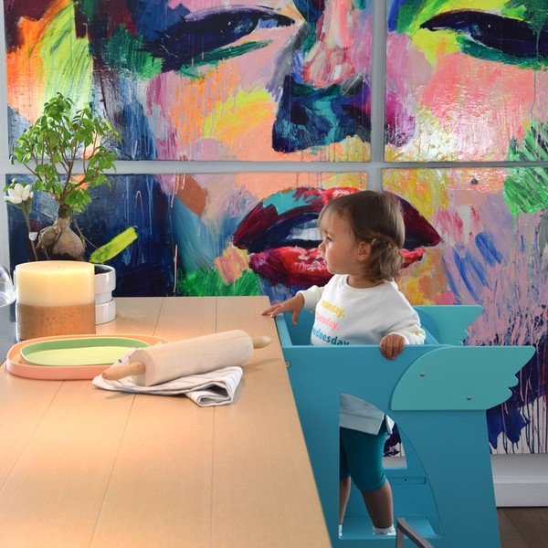 Zelená přídavná křidélka k učicí věži Montessori - Rocket Baby-image-3