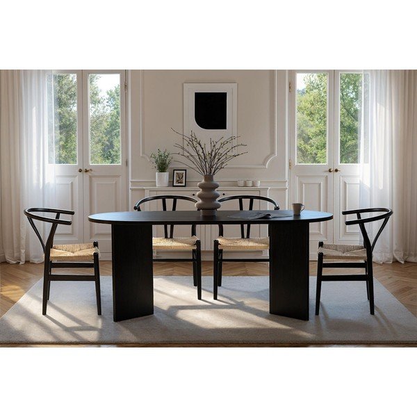 Matný jídelní stůl 89,5x180 cm Sablin – Kalune Design-image-1