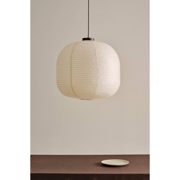 Béžové papírové závěsné svítidlo ø 65 cm Selma – Jotex-image-2