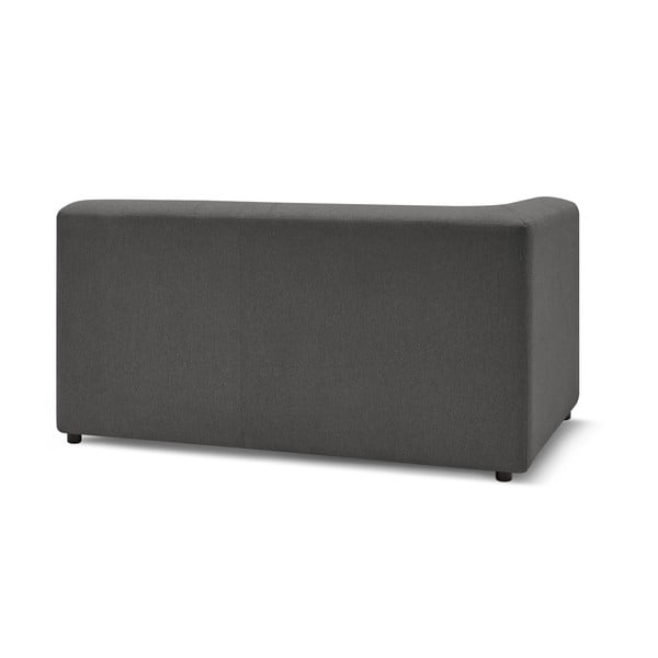 Tmavě šedý modul pohovky (pravý roh) Kleber - Bobochic Paris-image-4