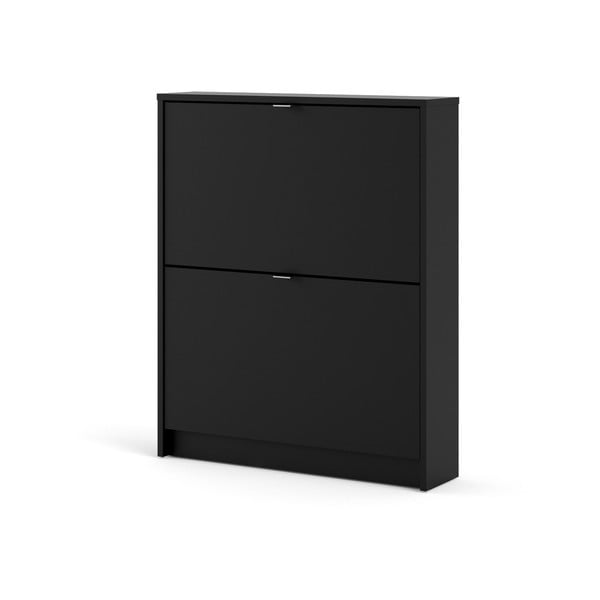 Černý výklopný botník Shoes – Tvilum-image-4