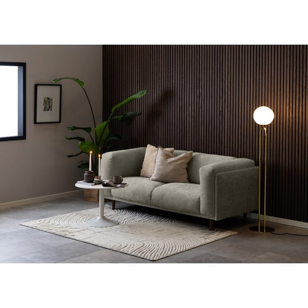 Bílý kulatý konferenční stolek s keramickou deskou ø 60 cm Malta – Actona-image-2