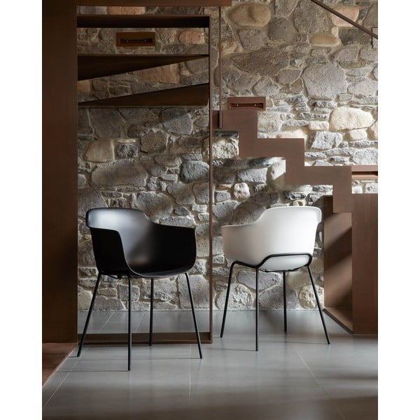 Bílá jídelní židle Kave Home Khasumi-image-1