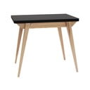 Rozkládací jídelní stůl s černou deskou 65x90 cm Envelope – Ragaba