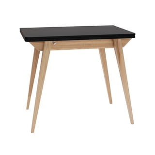 Rozkládací jídelní stůl s černou deskou 65x90 cm Envelope – Ragaba