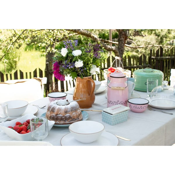 Zelená plechová dóza na dort Kitchen Craft Nostalgia-image-1