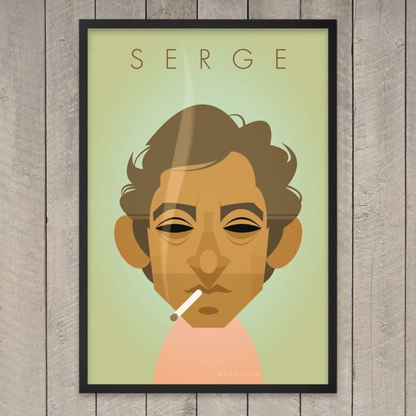 Plakát Serge, 29,7x42 cm