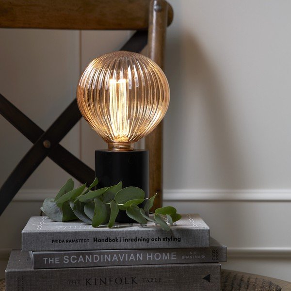 Teplá LED dekorativní žárovka E27, 1 W NGC Stripe – Star Trading-image-1