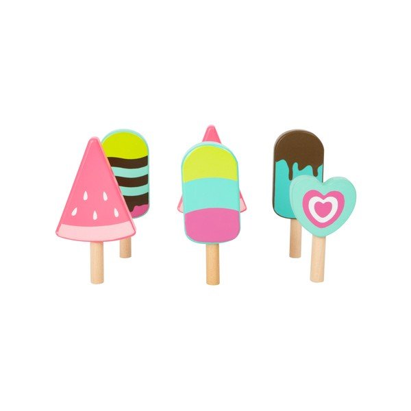 Dětský dřevěný zmrzlinářský vozík Legler Ice Cream-image-1
