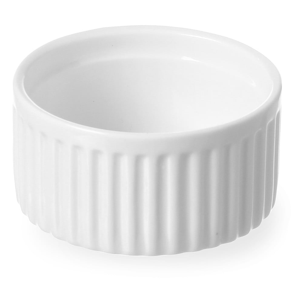 Bílá porcelánová zapékací miska ramekin Hendi, ø 9 cm