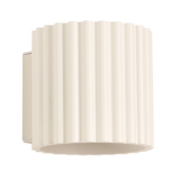 Krémové nástěnné svítidlo ø 10 cm Zora – Sollux